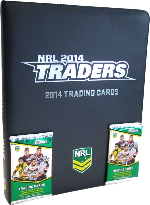 2014 NRL Traders Album / Folder Diggaz Trading Cards