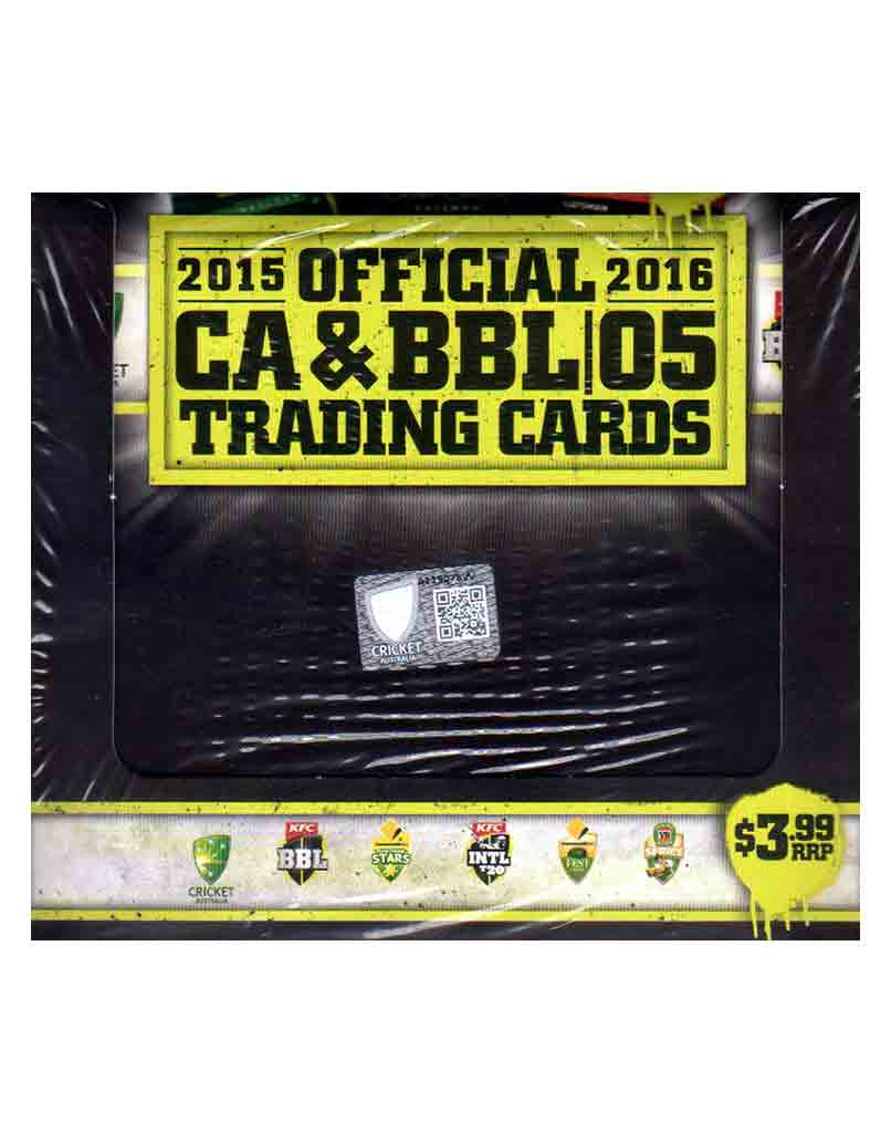 2015/16 CA & BBL Sealed Cricket Box Diggaz Trading Cards