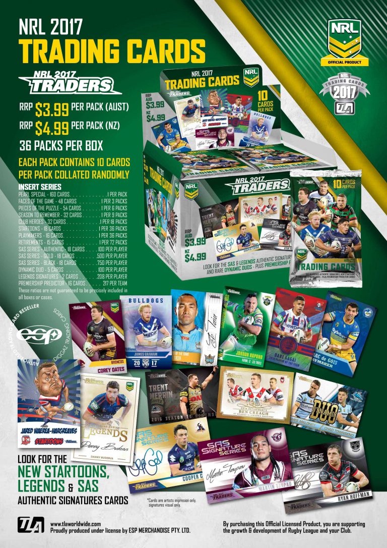 NRL Diggaz Trading Cards