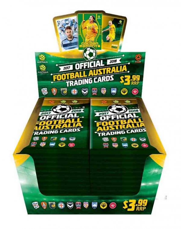 2017/18 FFA Football Australia Sealed Soccer Trading Card Box Diggaz