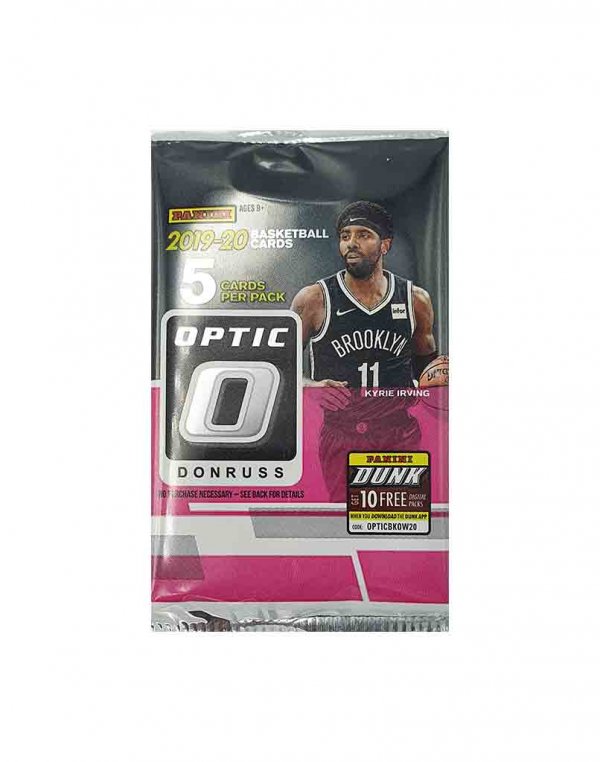 2019-20 Panini NBA Basketball Donruss Optic Fast Break Packet