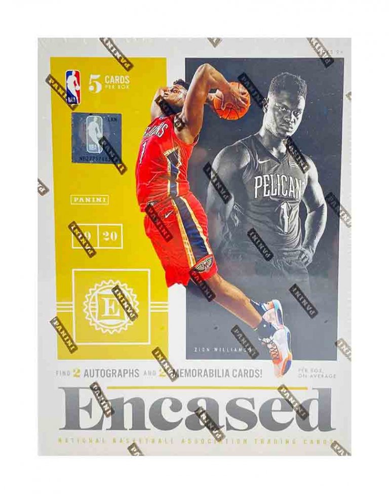 201920 Panini NBA Basketball Encased Hobby Box Diggaz Trading Cards
