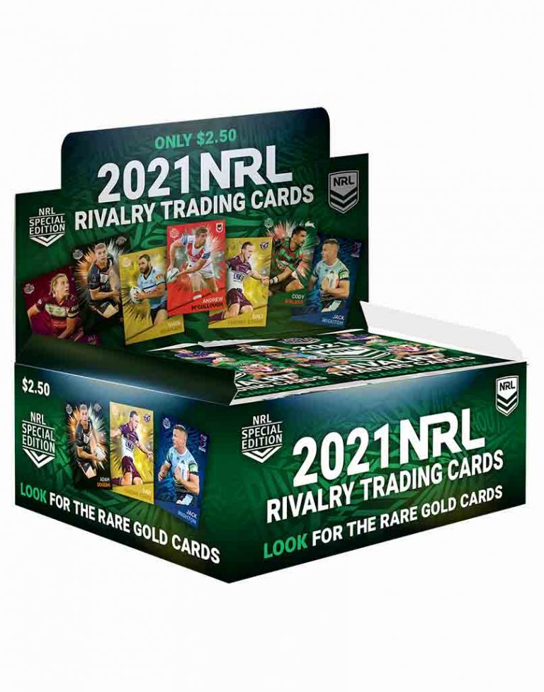 2021 TLA NRL Rivalry Sealed Trading Card Box Diggaz Trading Cards