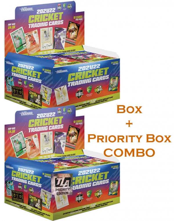 2021/22 TLA CA Traders Sealed Trading Cards Box + Priority Box Combo Diggaz Trading Cards