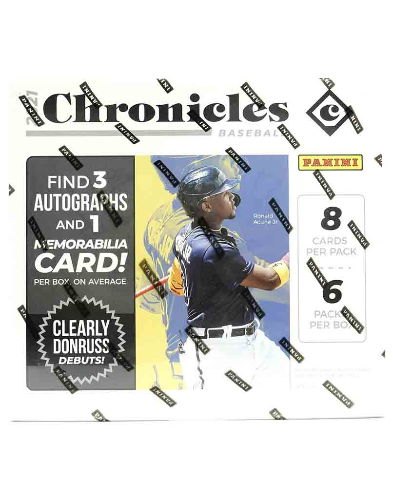 2021 Panini MLB Baseball Chronicles Hobby Box Diggaz Trading Cards