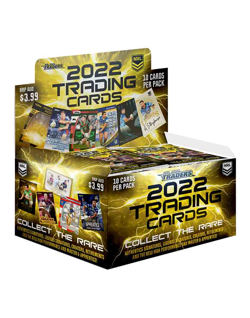 2022 TLA NRL Traders Sealed Trading Card Box Diggaz Trading Cards