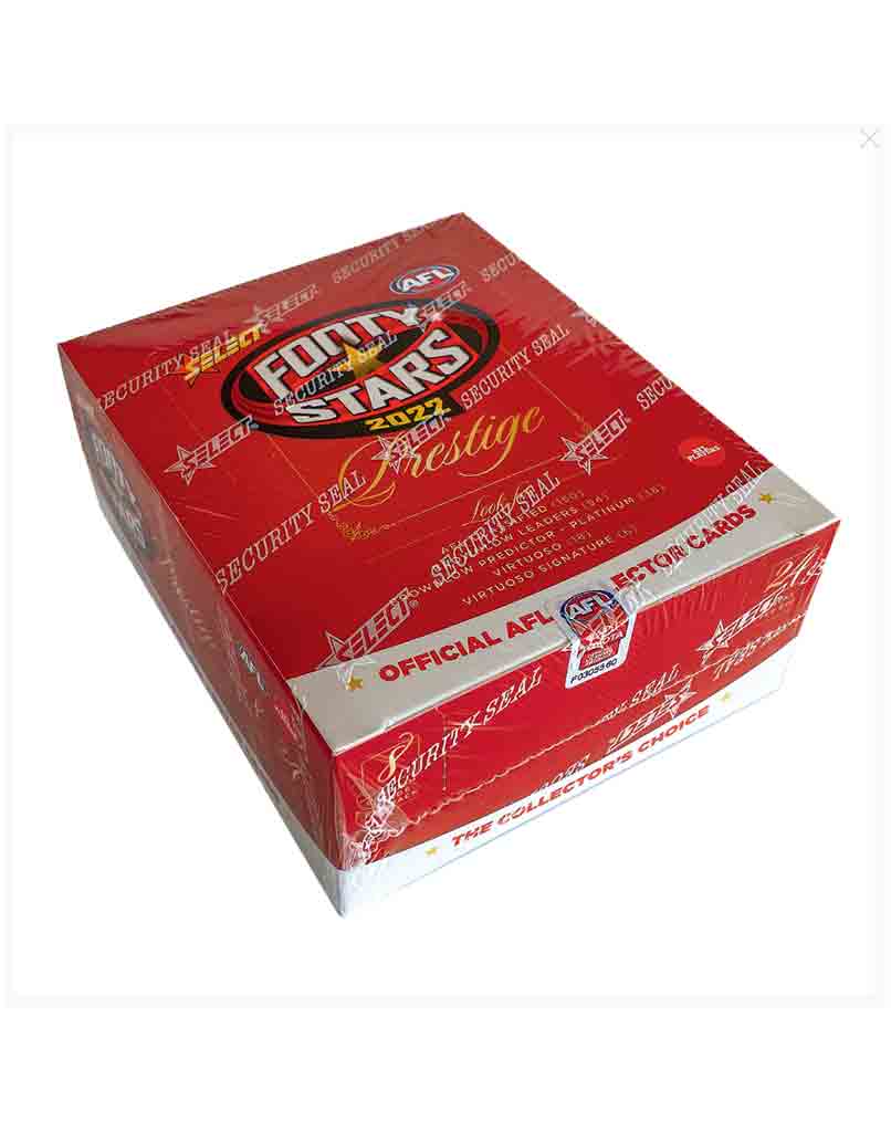 2022 Select AFL Footy Stars Prestige Sealed Trading Card Box Diggaz Trading Cards