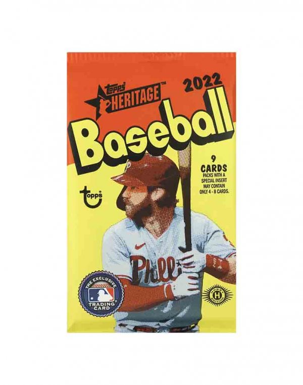 2022 Topps MLB Baseball Heritage Hobby Pack Diggaz Trading Cards