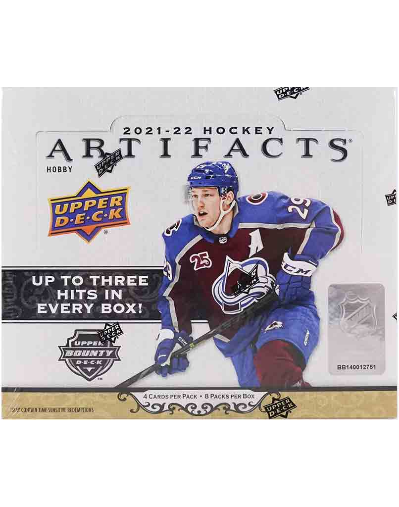 202122 Upper Deck NHL Hockey Artifacts Hobby Box Diggaz Trading Cards