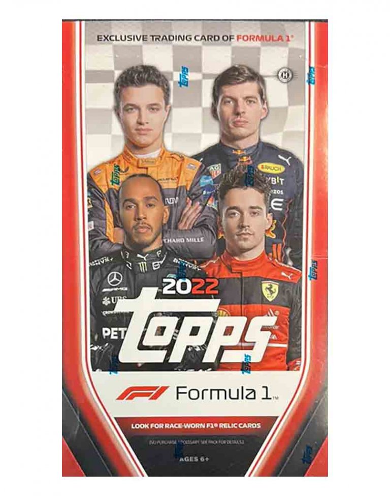 2022 Topps Formula 1 Flagship Hobby Box Diggaz Trading Cards