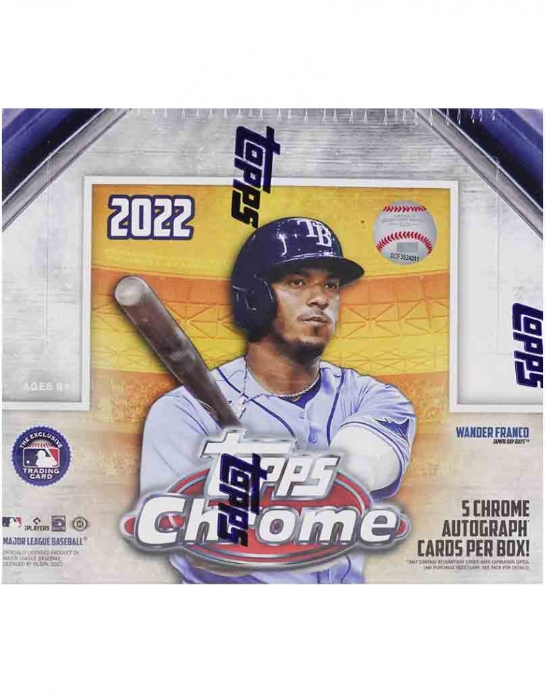2022 Topps Chrome Jumbo MLB Baseball Hobby Box Diggaz Trading Cards