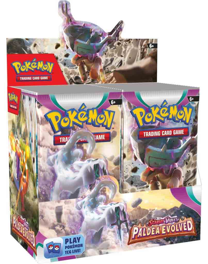 Pokemon TCG Scarlet Violet Paldea Evolved Booster Box Diggaz 