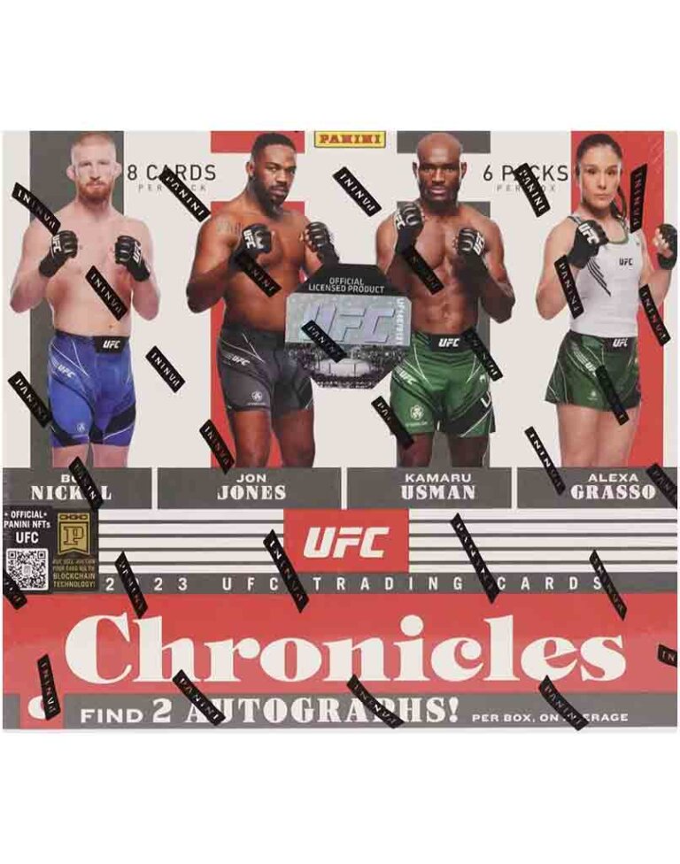 2023 Panini UFC Chronicles Hobby Box Diggaz Trading Cards
