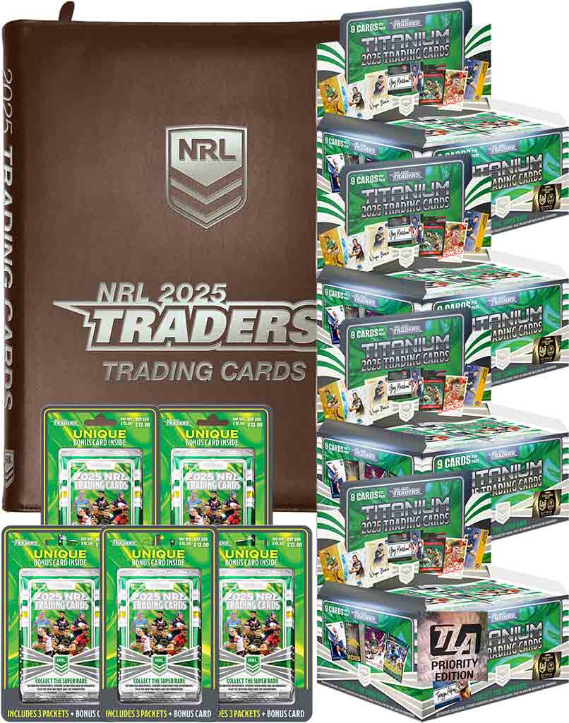 2025 TLA NRL Traders Titanium MEGA Combo Diggaz Trading Cards